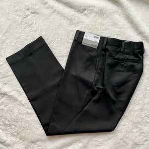 Louis Raphael Anton Modern Fit Dress Pants Black Size 36x30